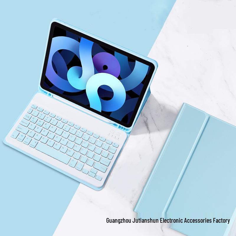 2026 iPad Air 11-inch Bluetooth Keyboard Case A2591 with TPU Shell