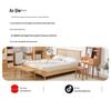 Tianshan Cotton & Linen Foldable Storage Box - Thickened, Washable Fabric for Bedroom Organization