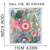 Cactus Car Embroidery Cloth Sticker Jacket Decoration Wave Patch Sticker Butterfly Computer Embroidery Label Flower Stamp Ironing