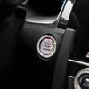 TOMALL Bling Car Engine Start Button Cover Diamond Interior Crystal Push Start Button Ring