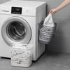 Household Wall Mounted Dirty Clothes Basket, Hand-held Large Plastic Toilet Dirty Clothes Basket, Miscellaneous Toys Hollow Storage Basket