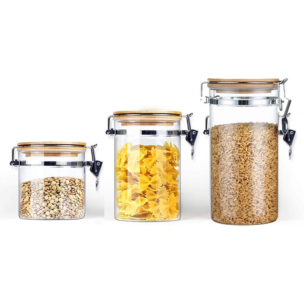 

Стеклянная канистра для кофейных зерен, большая емкость, банка для хранения продуктов, многофункциональные контейнеры для кофе, кухня