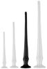 Noth Snake Dildo 50 X 5.5 Cm Black - DarkSil - SILICONE DILDO