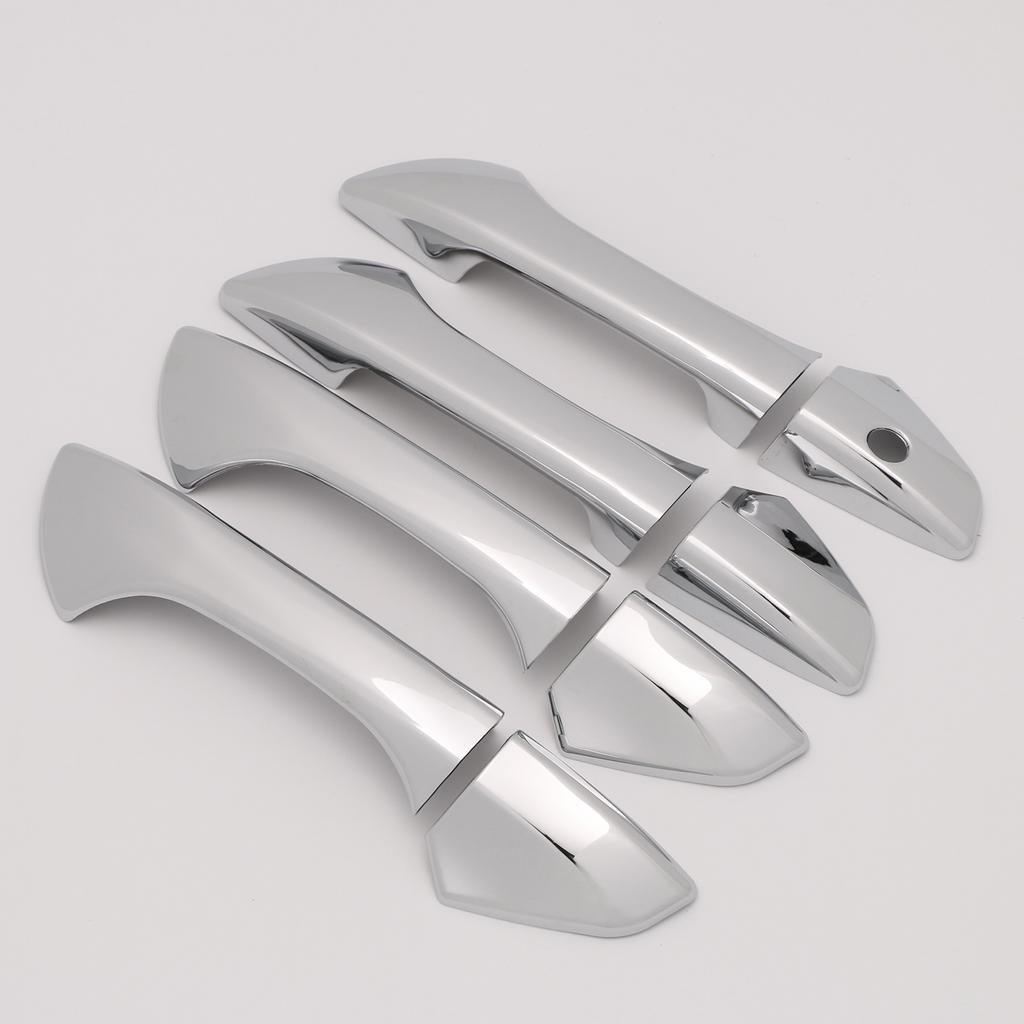 Adesivo per maniglia laterale della portiera in fibra di carbonio cromata per Honda Accord 2008-2013