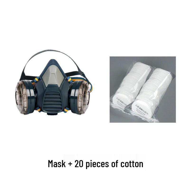 Heavy-Duty Dustproof Face Mask for Paint, Pesticide, and Chemical Protection
