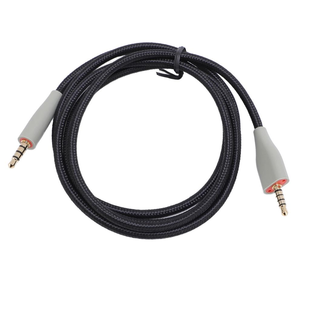 2pcs Headphone Cable 3.9ft 3.5mm Connectors Lossless Sound Quality OFC Woven Wire Headset Cable for 