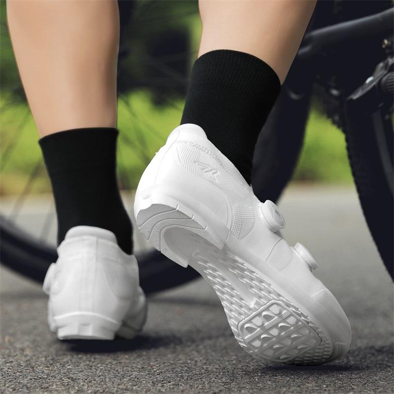 Nuove Scarpe da Ciclismo da Uomo e Donna, Gomma Multifunzionale da Strada e Montagna per Coppie, Antiscivolo e Traspiranti