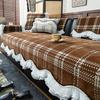 2025 New Special-shaped Sofa Cushion One-piece Straight Row Non-slip Sofa Seat Cushion Four-season Universal Sofa Cover Towel