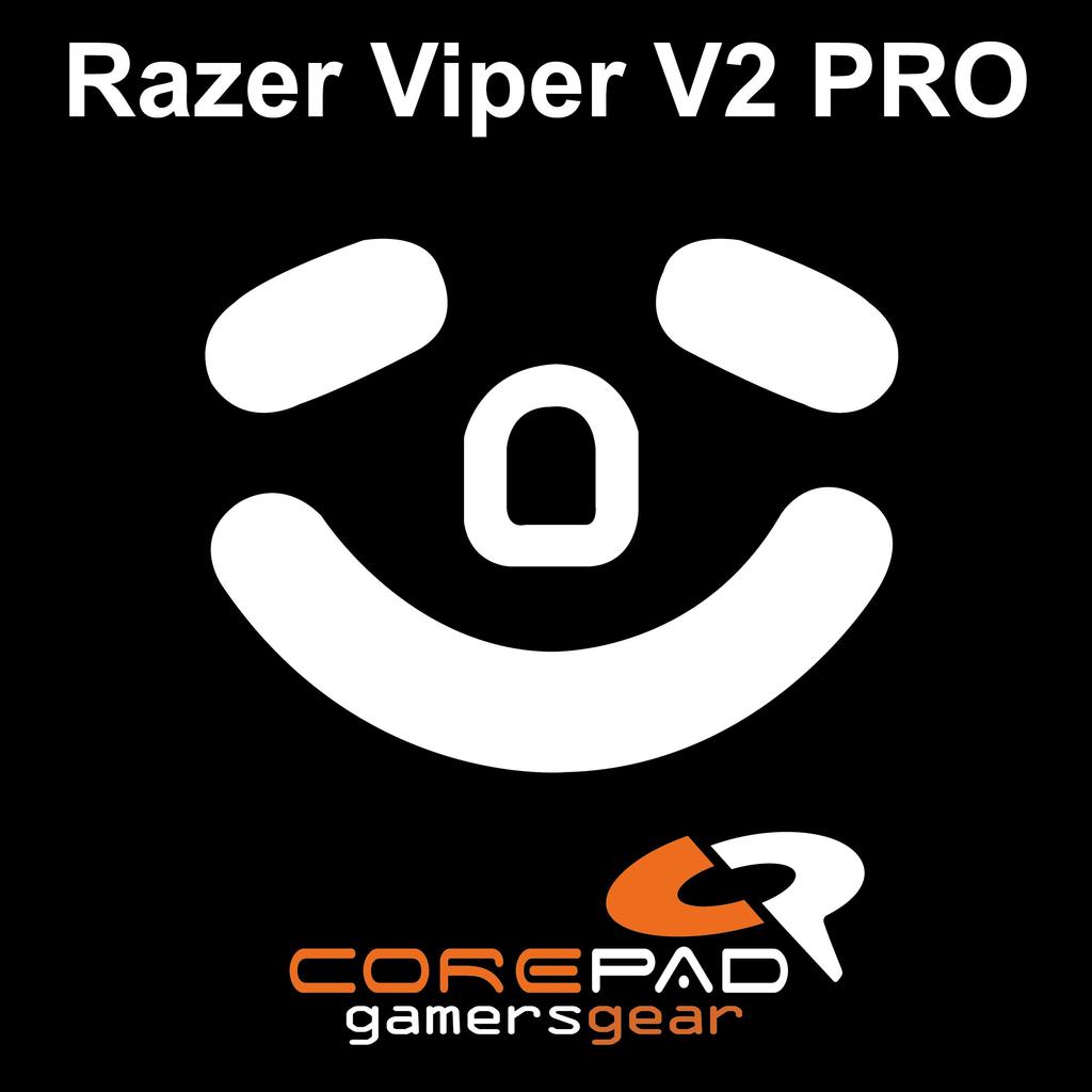 Corepad Skatez PRO Mouse Soles for Razer Viper V2 PRO Wireless, 2-Pack (PRO)