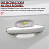 Car Door Handle Protection Sticker Emblem Car Decoration Styling for Chevrolet Chevry Cruze Impala Camaro Garna Equinox Volt Yakista AVEO Sedan Malibu