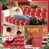 Terracotta Wildflowers No Pilling Lightweight Comfortable Warm Blanket Ideal Christmas Halloween Gift for Women Men Kids