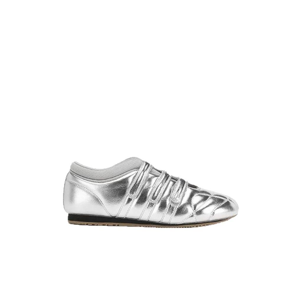 2025 spring new flat-bottomed fashionable fine three Velcro casual function Mary Jane single shoes women's bowling shoes