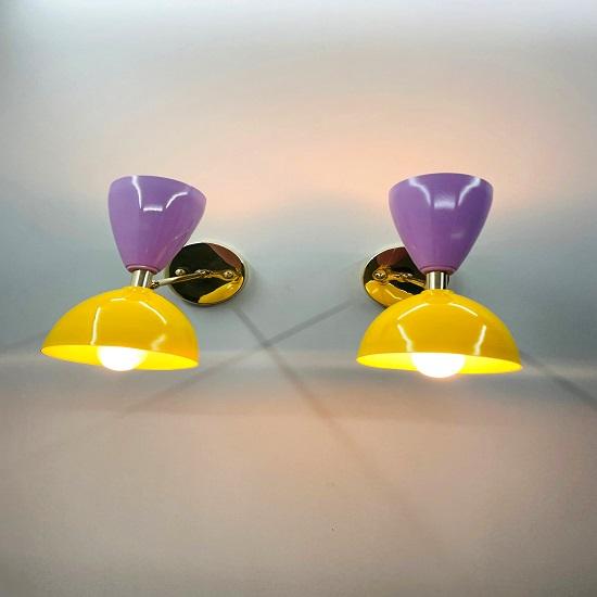 

Латунный настенный бра середины 1950-х годов, итальянский стиль Stilnovo Diabolo | ЛЕЛО Дизайн | Универсальная лампа для чтения для прикроватной тумбочки, прихожей и входа в спа-салон