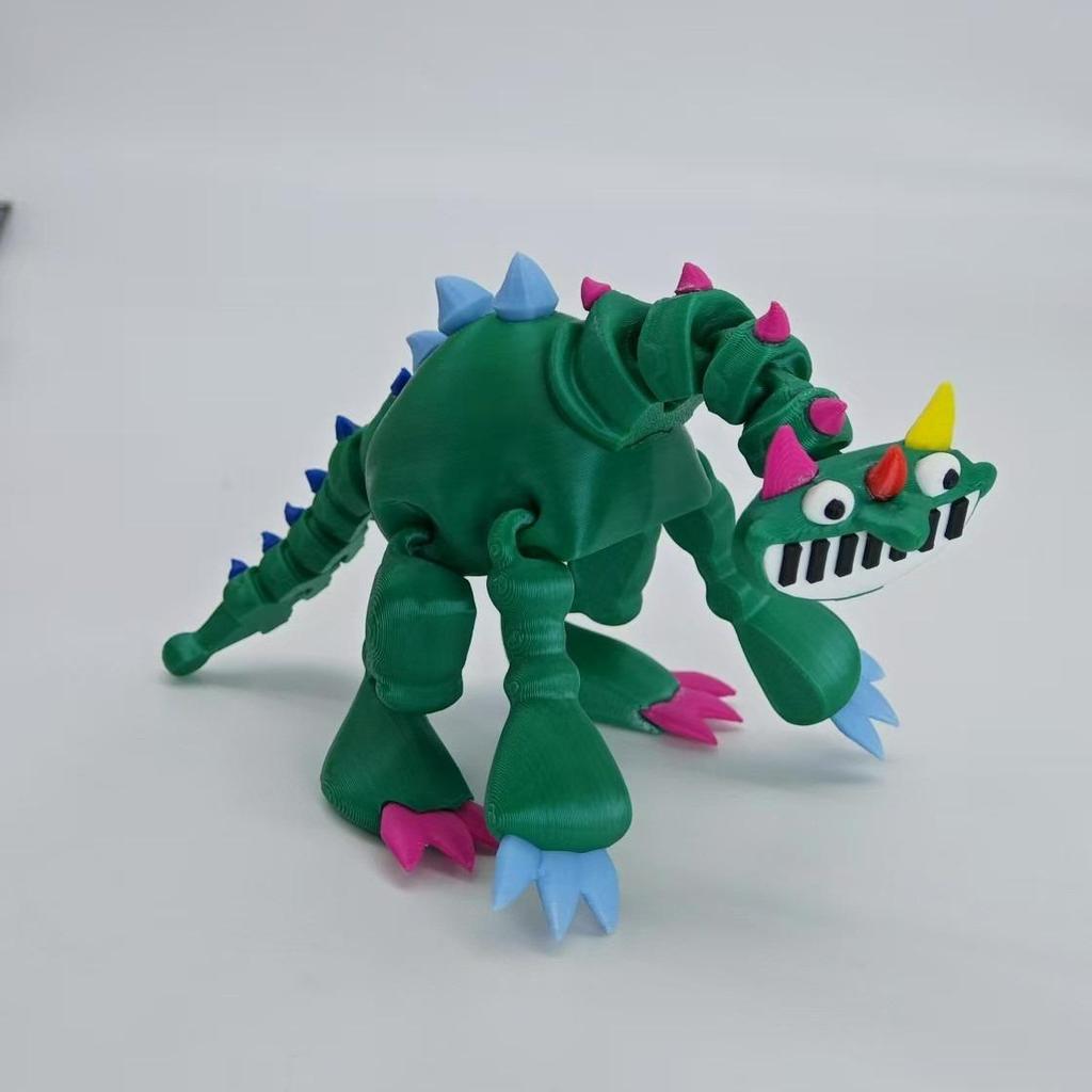 Doey The Doughman Action Figure Toys PVC Pianosauruses Action Toy Figures Collectible Toys for Children Birthday Gift