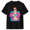 Johnny Cage Uncaged Fury TShirt Beach Cotton T Shirts For Couple Casual Tee Shirt Short Sleeves Y2K Basic Tees