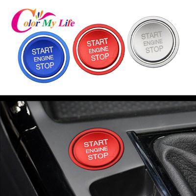Car Engine Start Stop Button Ring Ignition Cover Trim for VW Golf 7 MK7 VII GTI R Tiguan Jetta CC Arteon Passat B8 Touareg
