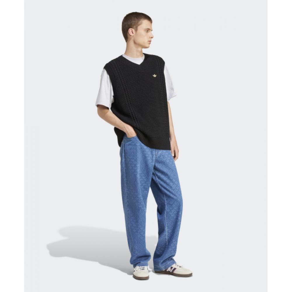 Adidas 70s Knit Vest   Black Jn5975