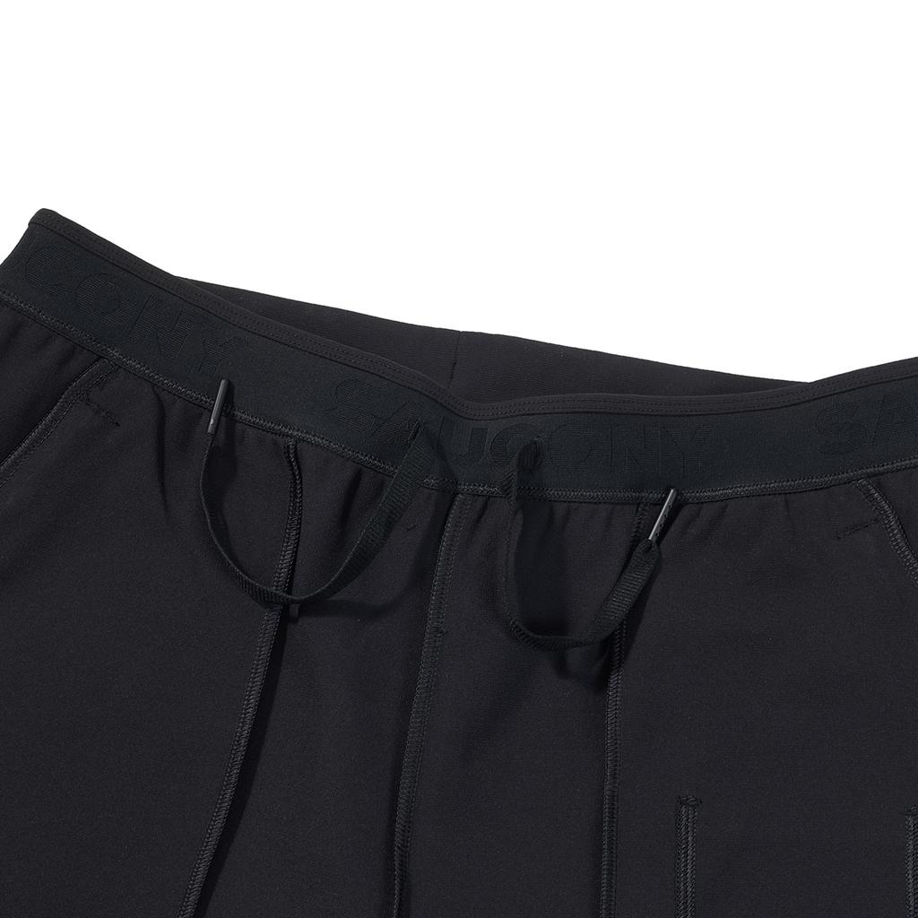 SAUCONY Urban Lifestyle Series Comfortable Versatile Skin-Friendly Solid Color Knit Sports Pants Unisex Pants SA2250KP91C-BK001