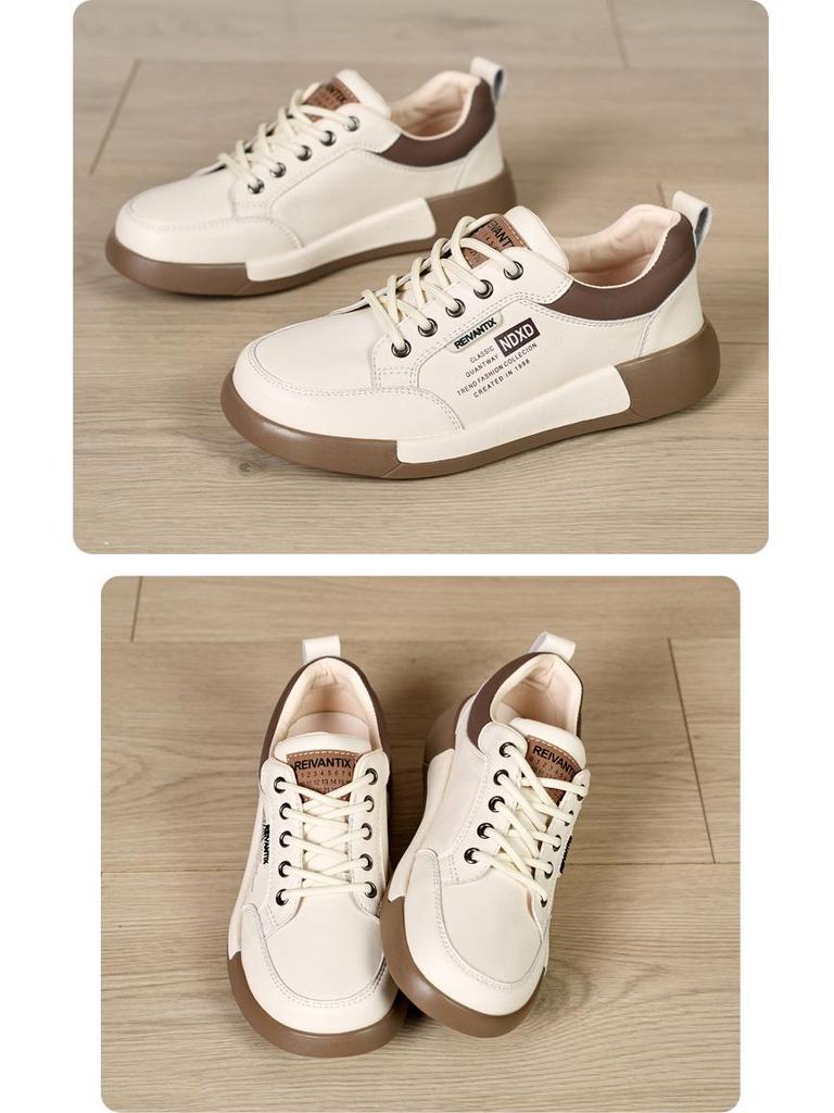 Women's Spring/Autumn Thick-Soled Sneakers: Stylish, Height-Boosting, Lightweight, Breathable Dad Shoes