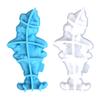 Christmas Ornament Resin Molds Silicone Casting DIY Craft Supplies for Keychain Pendant Making Glue Mold for Ornaments Amulets Pendants