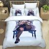 Genshin Digital Printed Comfortable Duvet Quilt Cover Pillowcase Bedding Set Children Bedroom Decoration Home Textile