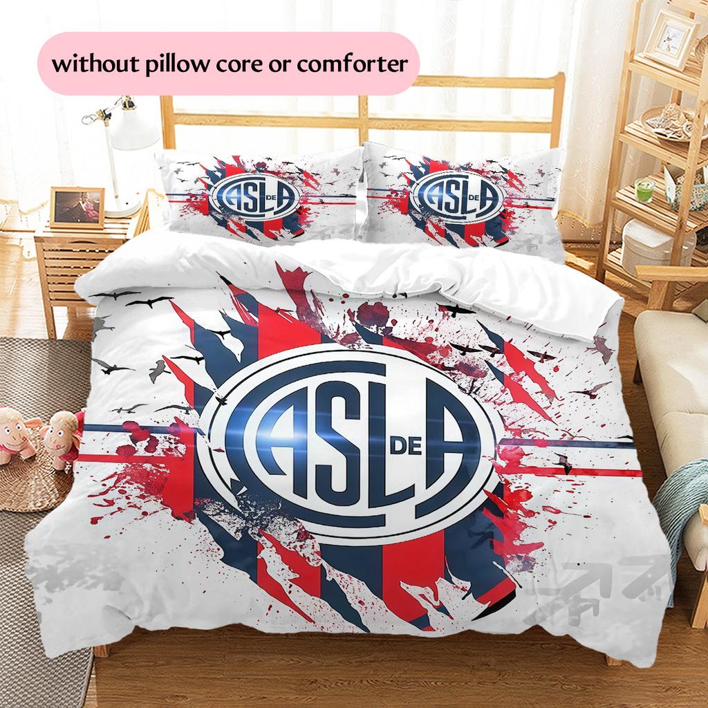 San Lorenzo de Almagro2 Pattern Bedding Quilt Set Home Decoration Gift (1 * duvet cover + 2 * pillowcase without core)