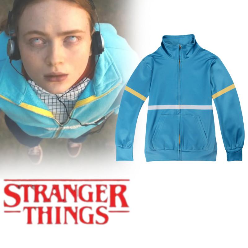 Miękki Wygodny Zestaw Bluza z Kapturem i Długie Spodnie Stranger Things 4 dla Dzieci Chłopców i Dziewcząt