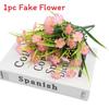Artificial Mini Daisy Flower Bouquet For Home Decor And Wedding Centerpiece