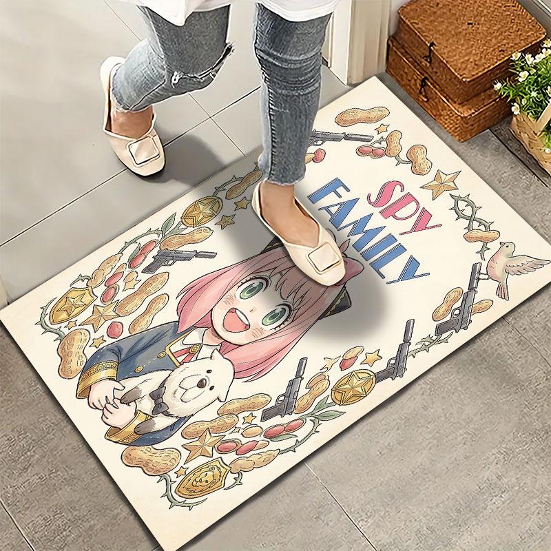 Spy Family Carpet Rug For Living Room Bedroom Home Sofa Decoration Kids Play Nonslip Floor Mat