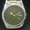 AUTOMATIC VINTAGE REFURBISHED SEIKO 5 JAPAN ROMAN FIGURE MENS WATCH a442098-4