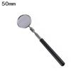 360° Inspection Mirror LED Light Telescoping Mirrors Extend Mechanic Tools Inspection Mirror Telescopic Handle Repairing Tools