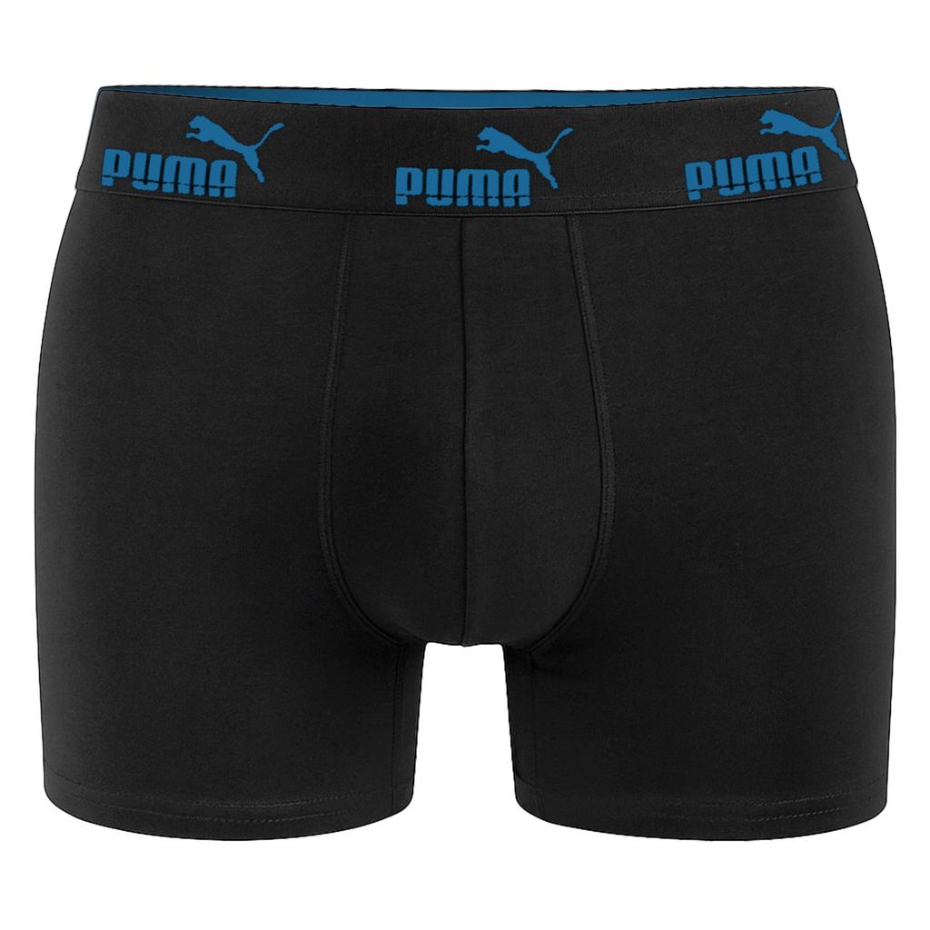 Puma Bokserki Męskie Tripple Black Bawełna 3 Pak Rozmiar