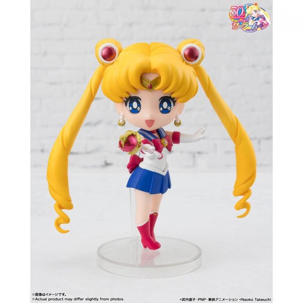 Bandai Spirits Figuarts Mini Sailor Moon  Crystal Star Compact Edition  Painted Figure Approx 90mm