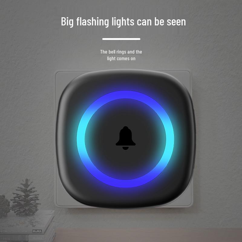 Introducing the Infrared Doorbell Long-Distance Welcomer: Split-Type Alarm with Voice Prompt for Store Entrances.