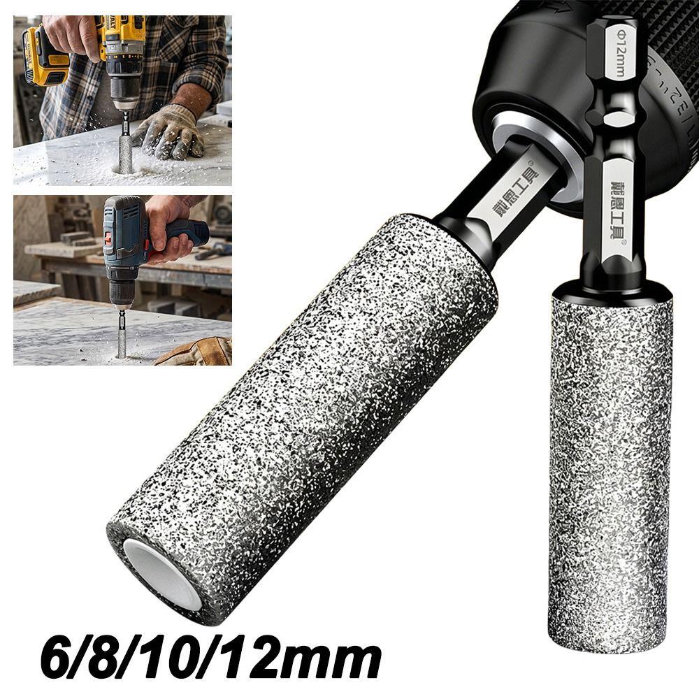 Multifunctional Dry Tile Diamond Drill Bit Hole Enlarging Grinding Heads  for Drilling and Grinding