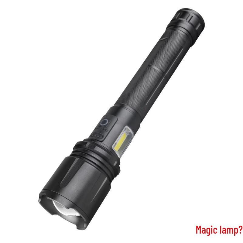 Multifunction Zoomable LED Flashlight