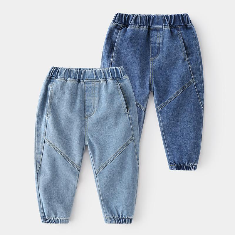 Boys Denim Jeans Casual Long Pants Fashion Trousers Comfortable Everyday Clothing for Toddler and Kids