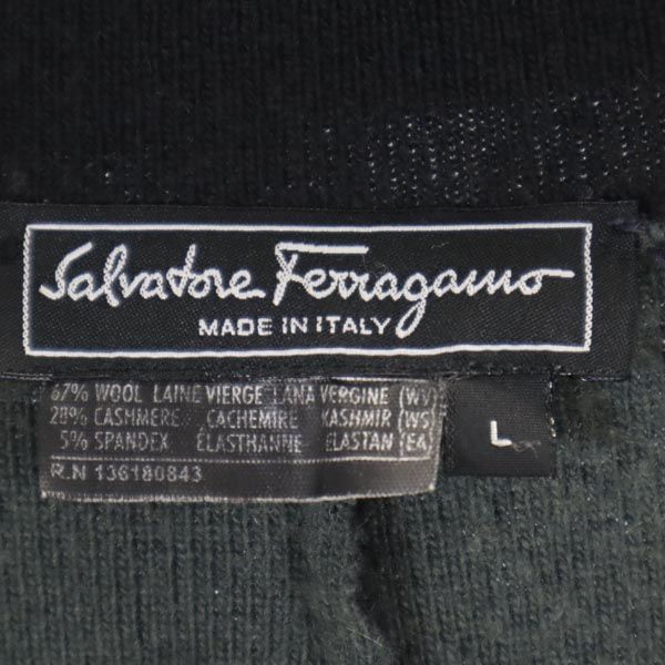 Salvatore Ferragamo Made in Italy Wool Blend Long sleeve tailored jacket Women Used
