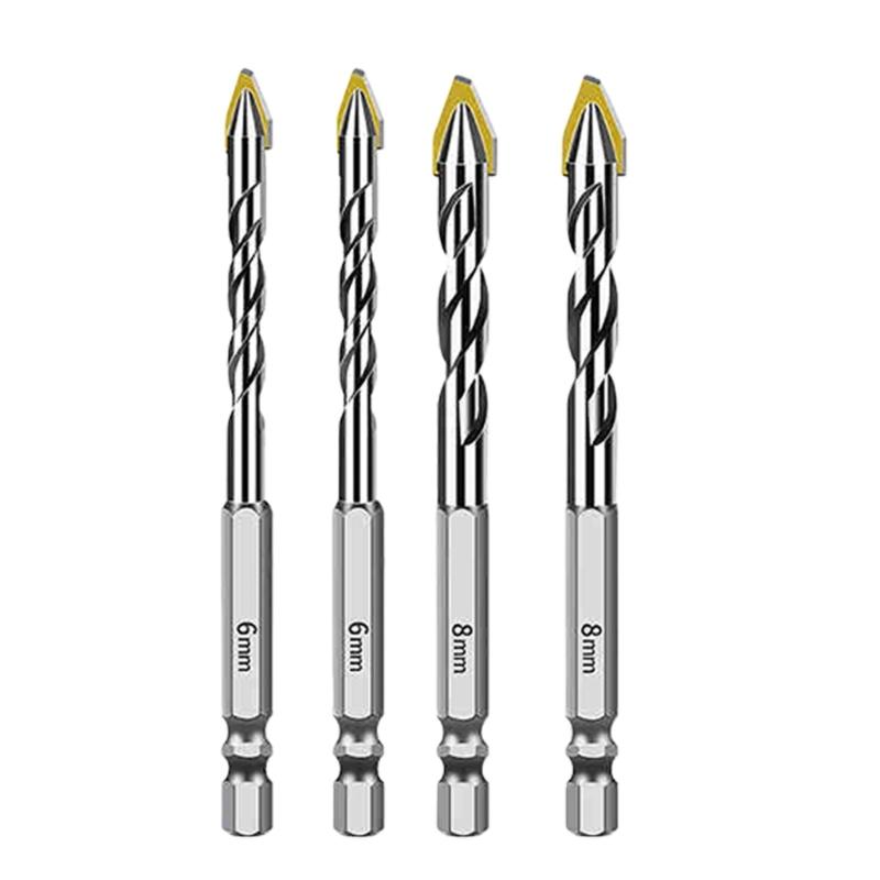 Eccentric Drill Bits In Multiple Sizes For Precise Hole Positioning On Various Materials Stone Wood Plastic DIY Projects