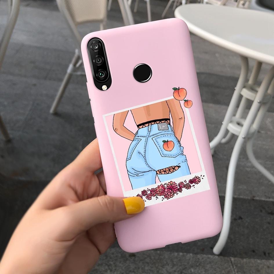 For Huawei P30 Lite Pro Case Fashion Girls Butterfly Bees Soft Fundas For Huawei P30 Pro VOG-L29 ELE-L29 P 30 Lite P30lite Coque