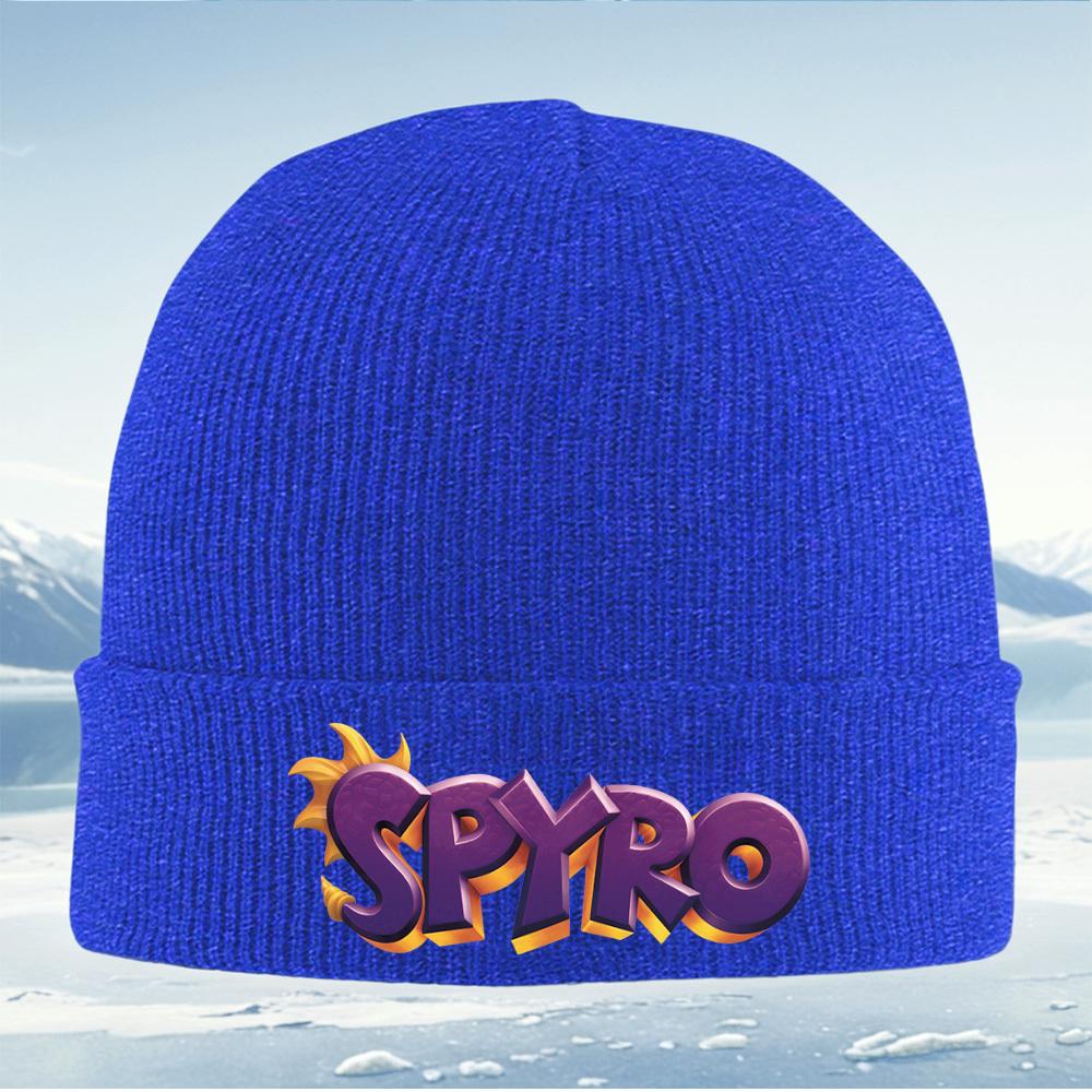 Purple Text,dragon Tail Design Men Women Unisex Knitted Hat Beanie Pullover Cap Winter Thermal Warm Christmas Outdoor Cycling Hi