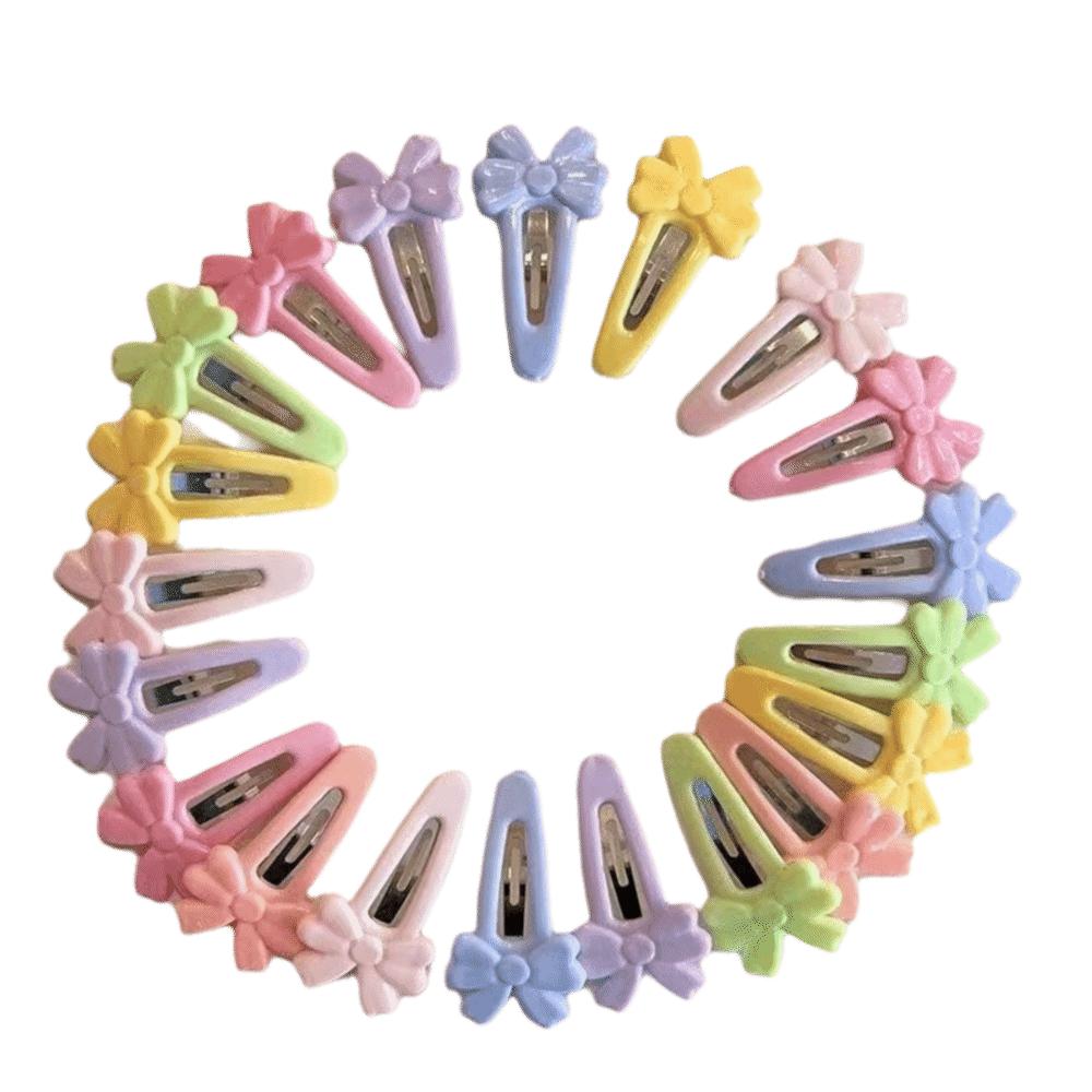 8/16 pcs/set Plastic Bangs Hairpin Flower Hair Barrettes Costume Parties