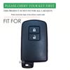 Silicone Key Case Cover For Toyota Auris Camry Rav4 Avalon Yaris Verso 2012- Keyless Fob Shell Holder Protector 2 Buttons