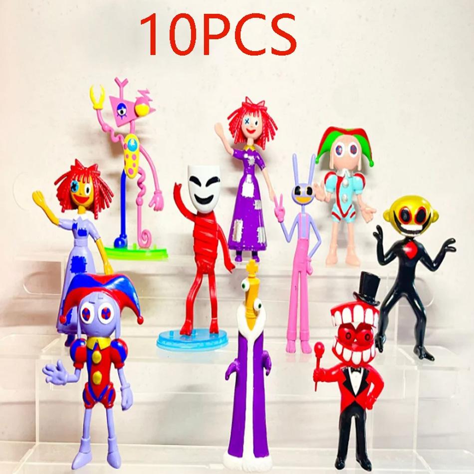 The Amazing Digital Circus Figure Pomni and Jax Plushie Doll Toys Cute Amazing Digital Circus Figure Kids Children Christmas