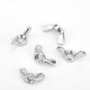 304 Stainless Steel Wing Nut Hand-Tightening Horn Nut DIN315