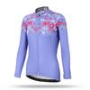 Riding Bicycle Jerseys Cycling Clothing Set Quick Dry Women Long Sleeve Bicycle Clothes Suit