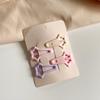 4Pcs Hairpins Hollow Star Heart Butterflies Shape Hair Clips Soft Macaron Colors Gentle BB Clips Kids Hair Accessories