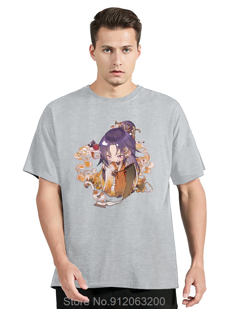 Onmyoji Yamata No Unisexs Clothing Monster Aesthetic Cartoon Oversized Tshirt Spring Fitness T Shirt Popular Cotton Tshirt