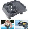 Hot Tub Table Tray,Adjustable Hot Tub Side Table,Nonslip Drink Caddy with 2 Cup Holders and Drain Holes Hot Tub Side Table for Swimming Pools SPA