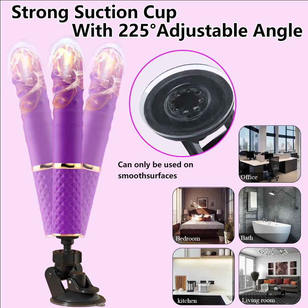 Thrust Vibration APP Control Dildo Suction Cup Vibrator G-spot Clitor Stimulation Penetration Massager Female Adult Sex Toys